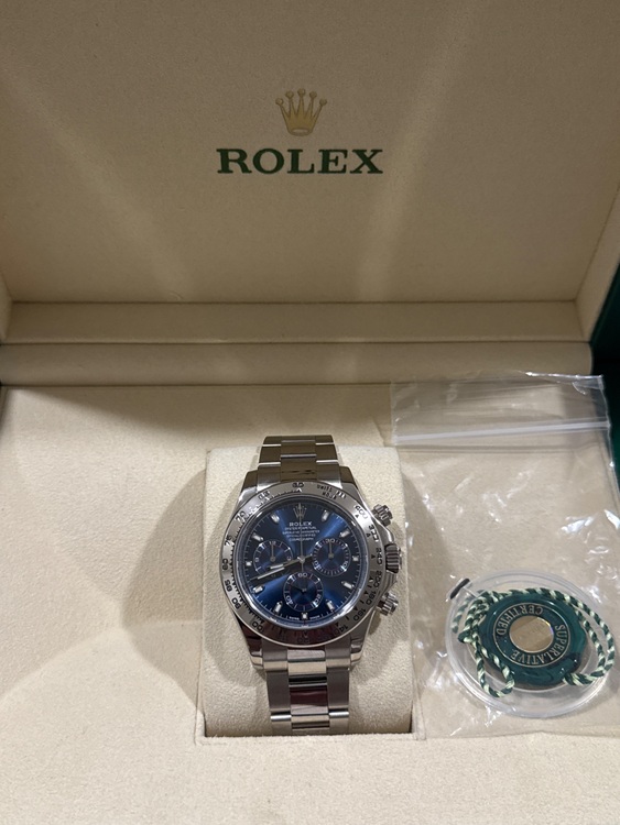 ロレックス デイトナ 11650（高級時計）の商品画像 - 査定依頼日：2025年10月29日 - 最高査定価格：6,100,000円