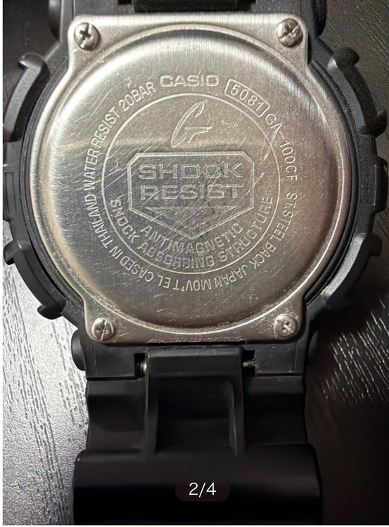 G-SHOCK その他 （高級時計）の商品画像 - 査定依頼日：2026年1月10日 - 最高査定価格：1,100円