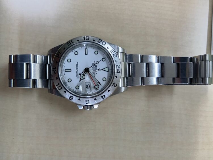 ロレックス エクスプローラー 16570（高級時計）の商品画像 - 査定依頼日：2025年6月27日 - 最高査定価格：1,160,000円