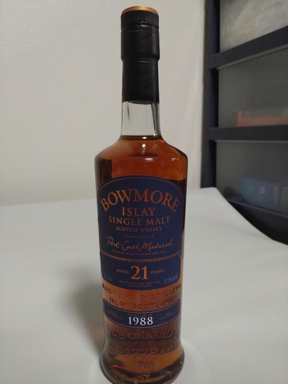 ボウモア21年（お酒）の商品画像 - 査定依頼日：2025年11月17日 - 最高査定価格：41,000円