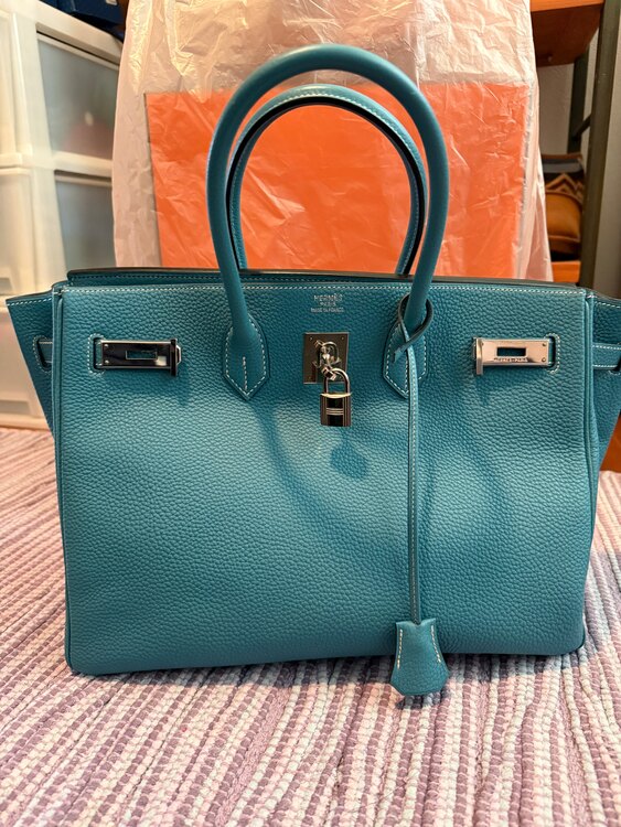 バーキン35 トゴ（ブランドバッグ）の商品画像 - 査定依頼日：2025年5月8日 - 最高査定価格：1,300,000円