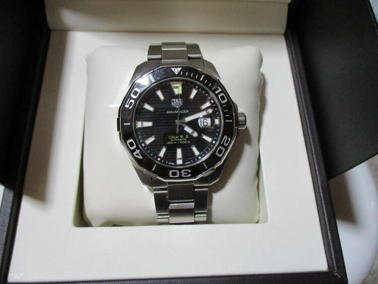 タグホイヤー アクアレーサー （高級時計）の商品画像 - 査定依頼日：2025年4月17日 - 最高査定価格：165,000円