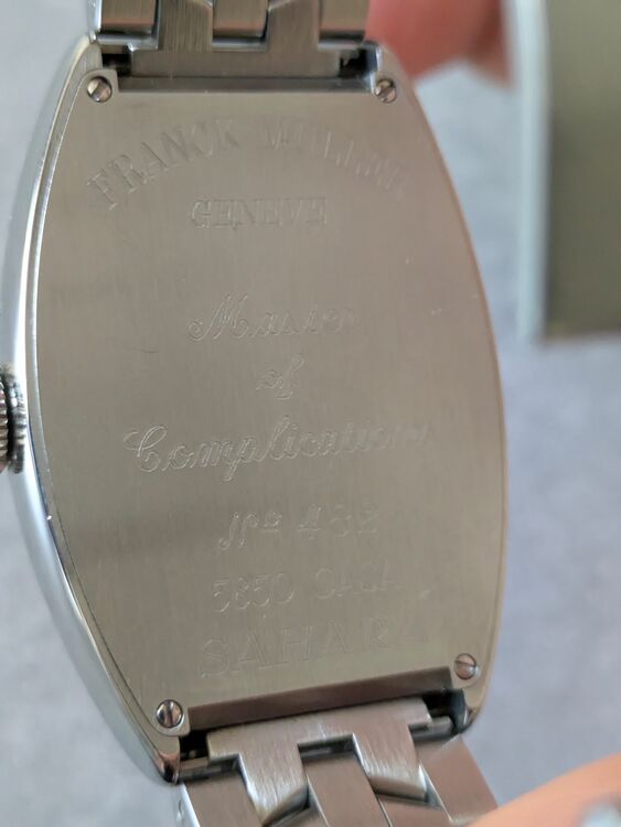 フランクミュラー カサブランカ サハラ　5850CASA（高級時計）の商品画像 - 査定依頼日：2025年6月5日 - 最高査定価格：430,000円