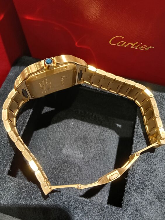 サントスLM（高級時計）の商品画像 - 査定依頼日：2025年8月5日 - 最高査定価格：5,000,000円