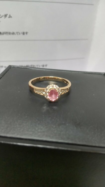 k18PGリング パパラチヤサファイア 0.361ct（宝石）の商品画像 - 査定依頼日：2026年9月25日 - 最高査定価格：40,000円