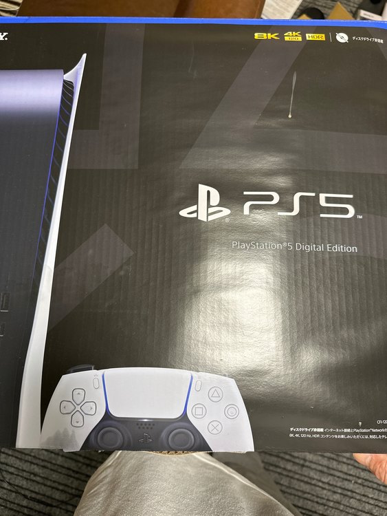 ps5デジタルエディション　CFI-1200（ゲーム機本体・ゲームソフト）の商品画像 - 査定依頼日：2023年10月24日 - 最高査定価格：40,000円