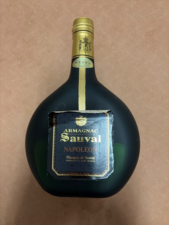アルマニャック・ソーヴァル・ナポレオン（お酒）の商品画像 - 査定依頼日：2026年2月7日 - 最高査定価格：10円