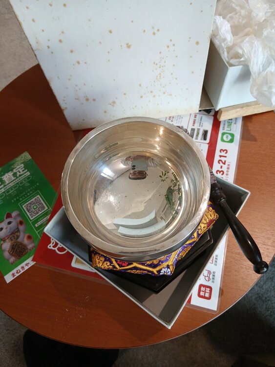 純銀お鈴（美術品・骨董品）の商品画像 - 査定依頼日：2026年4月26日 - 最高査定価格：220,000円