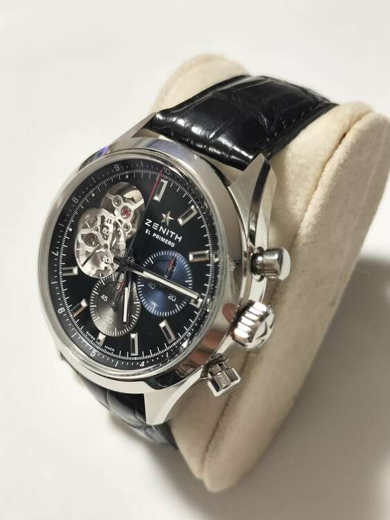 ゼニス エルプリメロ （高級時計）の商品画像 - 査定依頼日：2024年1月26日 - 最高査定価格：1,200,000円