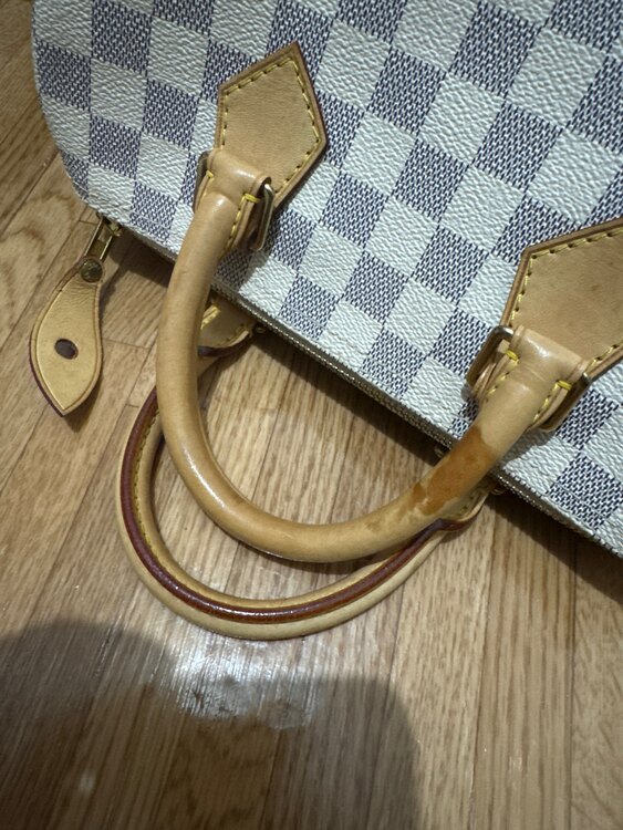 ルイヴィトン ダミエ アズール スピーディ25（ブランドバッグ）の商品画像 - 査定依頼日：2025年4月30日 - 最高査定価格：120,000円