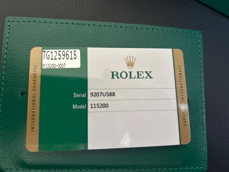 ロレックス パーペチュアルデイト 11520（高級時計）の商品画像 - 査定依頼日：2025年9月21日 - 最高査定価格：860,000円