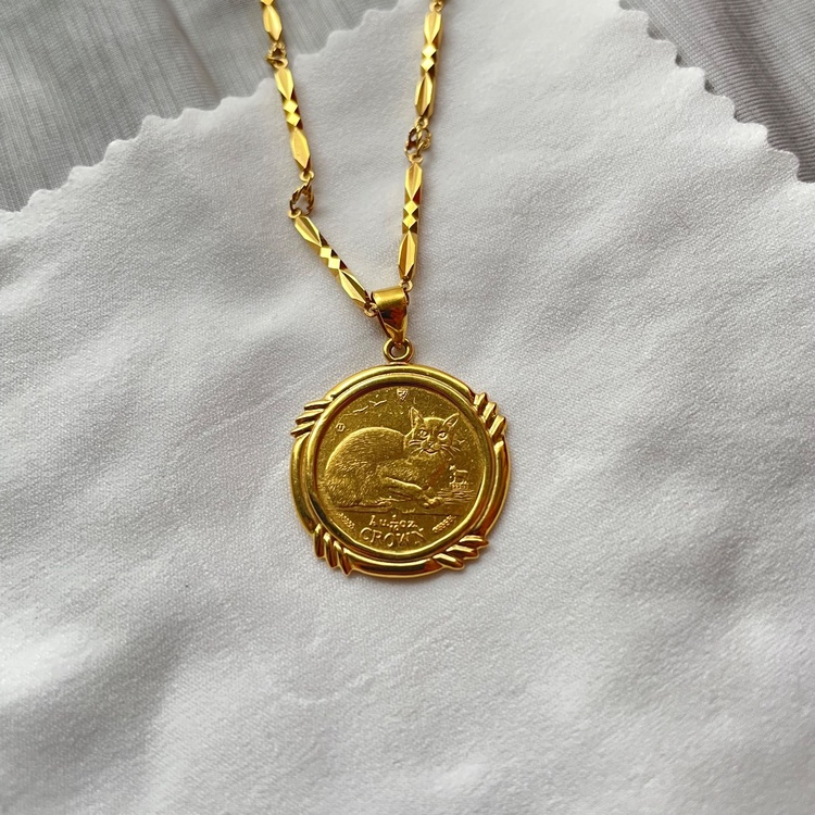 1996年のエリザベス2世のコイン ペンダント（金・貴金属）の商品画像 - 査定依頼日：2026年8月19日 - 最高査定価格：340,000円