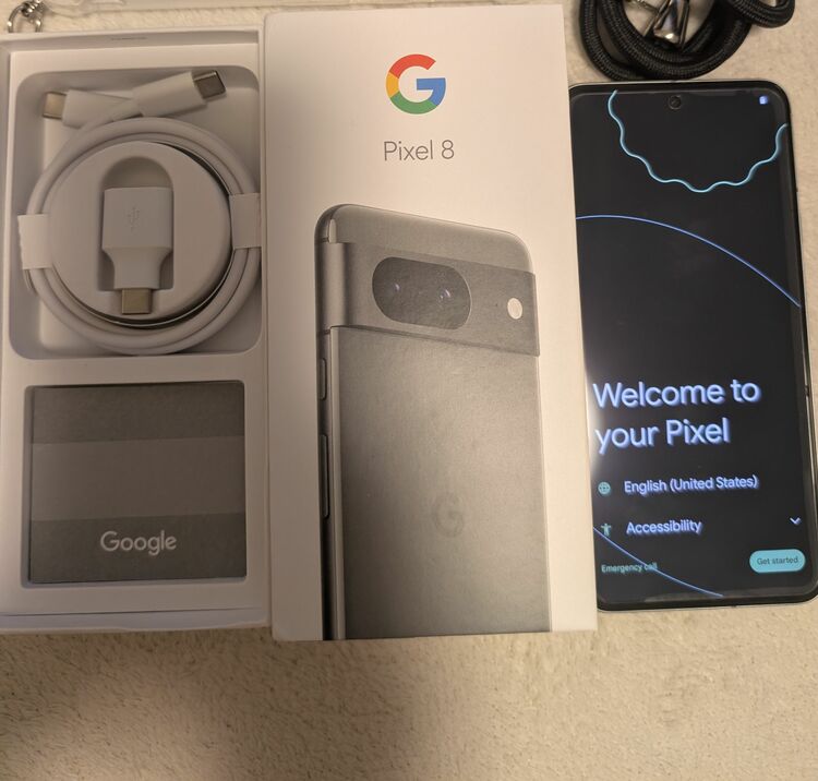 Google pixel 8 128GB Hazel（スマホ）の商品画像 - 査定依頼日：2025年10月28日 - 最高査定価格：26,000円