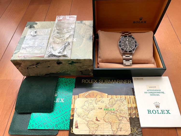 ロレックス サブマリーナー 1661（高級時計）の商品画像 - 査定依頼日：2025年10月22日 - 最高査定価格：1,420,000円
