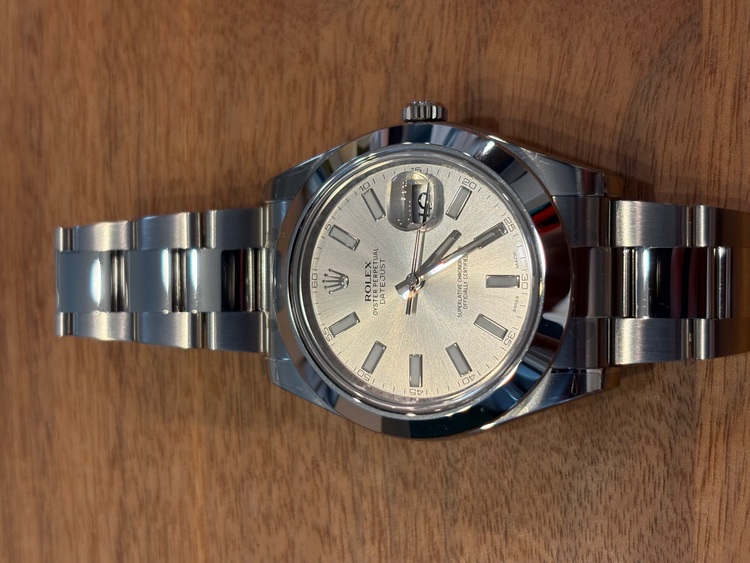 ロレックス デイトジャスト 11630（高級時計）の商品画像 - 査定依頼日：2025年9月7日 - 最高査定価格：1,160,000円