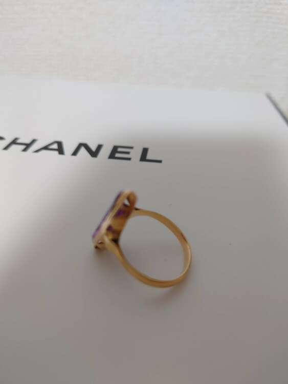 K18指輪（宝石）の商品画像 - 査定依頼日：2024年6月5日 - 最高査定価格：20,000円