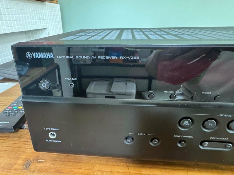 ヤマハ　アンプ　RXV-385（オーディオ・スピーカー）の商品画像 - 査定依頼日：2026年4月14日 - 最高査定価格：6,000円