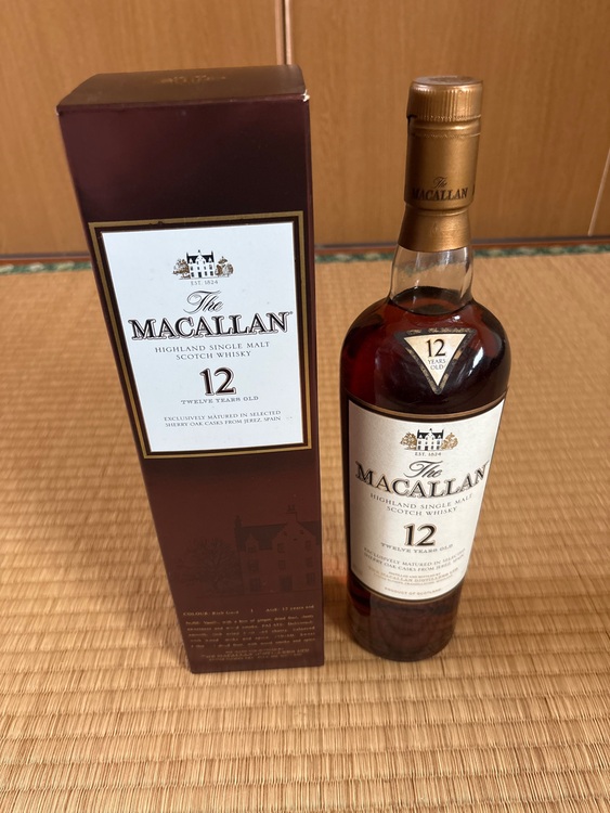 ウイスキー マッカラン （お酒）の商品画像 - 査定依頼日：2025年6月6日 - 最高査定価格：12,000円