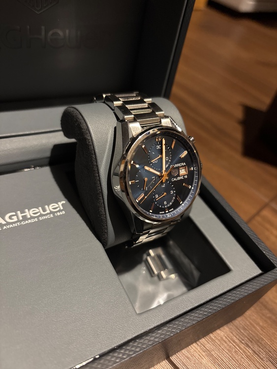 タグホイヤー カレラ CBK2115.（高級時計）の商品画像 - 査定依頼日：2025年12月8日 - 最高査定価格：310,000円