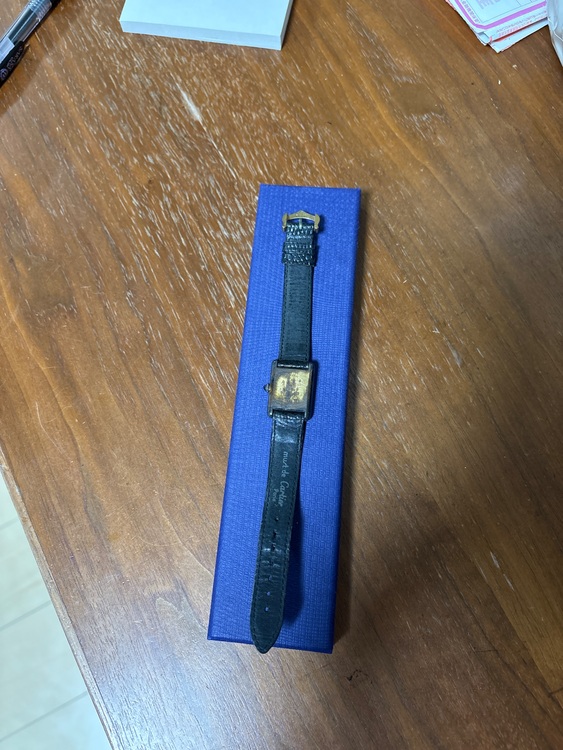 カルティエ タンク CALーSV92（高級時計）の商品画像 - 査定依頼日：2025年9月26日 - 最高査定価格：350,000円