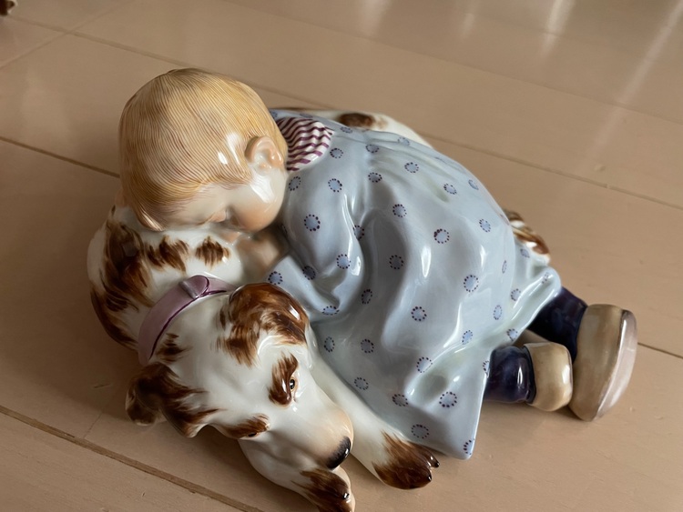 マイセンヘンチェル子供シリーズ（美術品・骨董品）の商品画像 - 査定依頼日：2025年10月3日 - 最高査定価格：24,000円