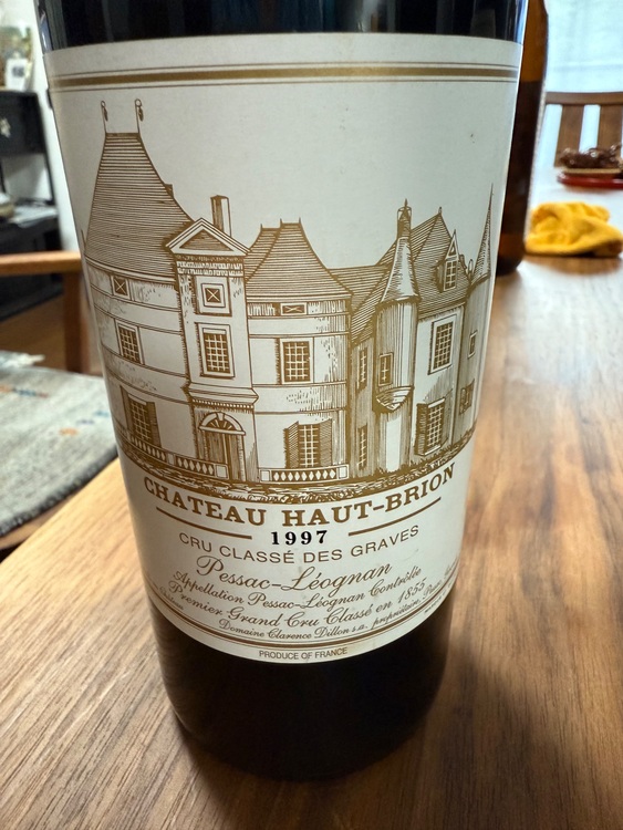 シャトーオーブリオン1997（お酒）の商品画像 - 査定依頼日：2025年8月25日 - 最高査定価格：50,000円