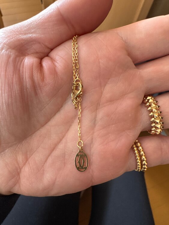 カルティエ ダムール ネックレス、XS（金・貴金属）の商品画像 - 査定依頼日：2025年5月11日 - 最高査定価格：74,000円