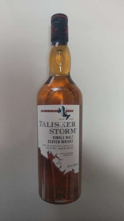 タリスカーストーム（お酒）の商品画像 - 査定依頼日：2025年3月26日 - 最高査定価格：2,800円