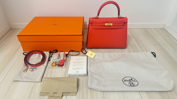 エルメス　ケリー25 外縫い（ブランドバッグ）の商品画像 - 査定依頼日：2025年3月27日 - 最高査定価格：1,900,000円