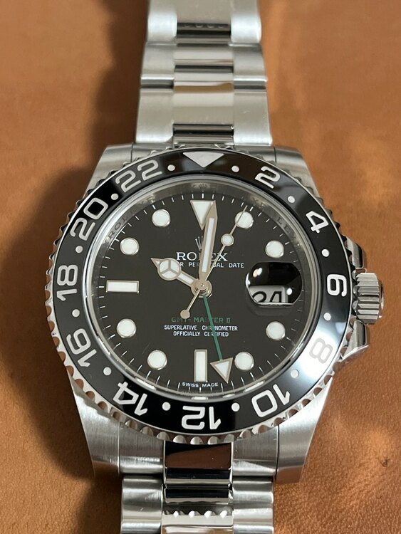 ロレックス GMTマスター （高級時計）の商品画像 - 査定依頼日：2025年5月31日 - 最高査定価格：1,650,000円