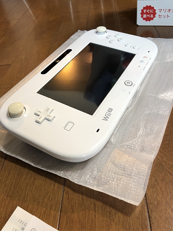 WiiU マリオカート8セット白（ゲーム機本体・ゲームソフト）の商品画像 - 査定依頼日：2020年4月18日 - 最高査定価格：4,200円