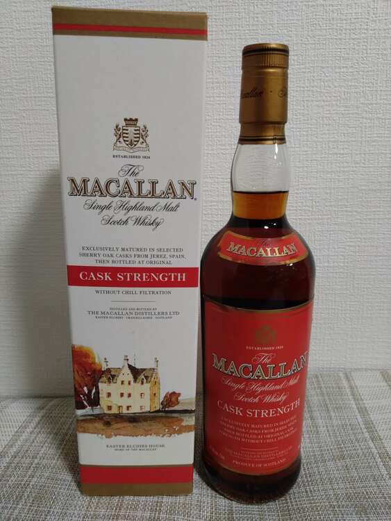 マッカラン　カスクストレングス（お酒）の商品画像 - 査定依頼日：2025年4月11日 - 最高査定価格：310,000円
