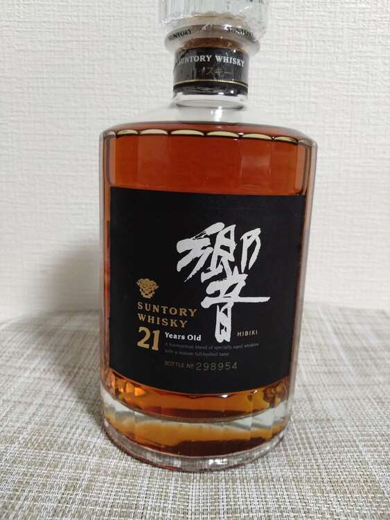 響21年（お酒）の商品画像 - 査定依頼日：2025年2月2日 - 最高査定価格：105,000円