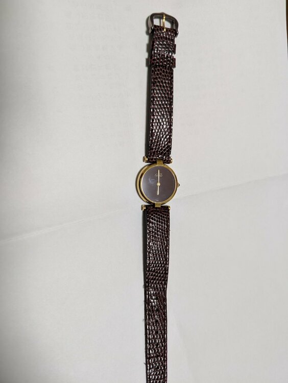 マスト ヴァンドーム ヴェルメイユ（ボルドー文字盤）（高級時計）の商品画像 - 査定依頼日：2026年2月25日 - 最高査定価格：120,000円