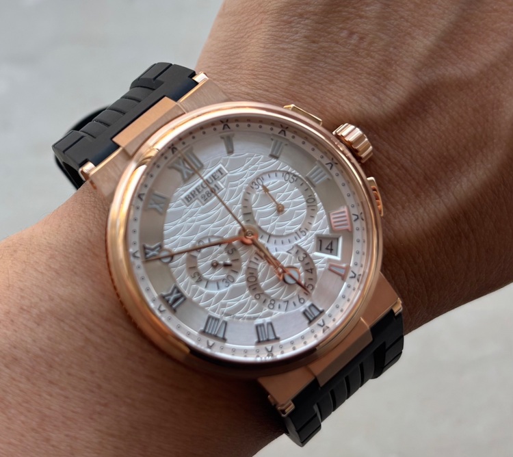 ブレゲ マリーン 5527BR（高級時計）の商品画像 - 査定依頼日：2025年9月29日 - 最高査定価格：3,000,000円