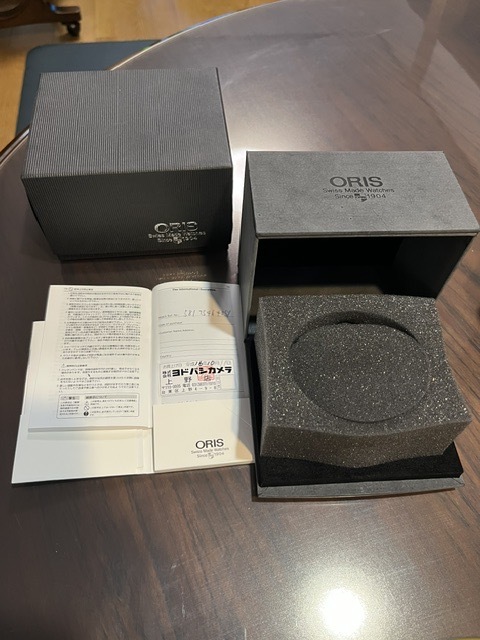 ORIS アートリエ ムーンフェイズ 581 7546 4051（高級時計）の商品画像 - 査定依頼日：2026年8月28日 - 最高査定価格：100,000円