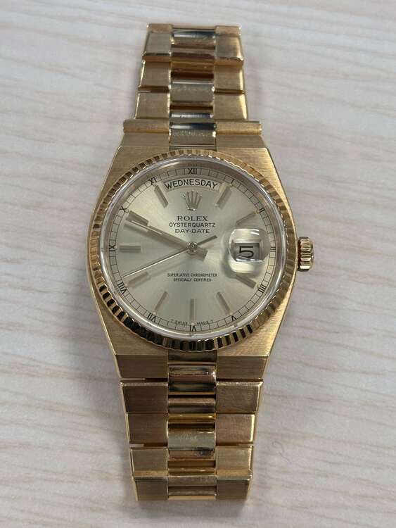 ロレックス デイデイト 1901（高級時計）の商品画像 - 査定依頼日：2025年2月5日 - 最高査定価格：2,000,000円