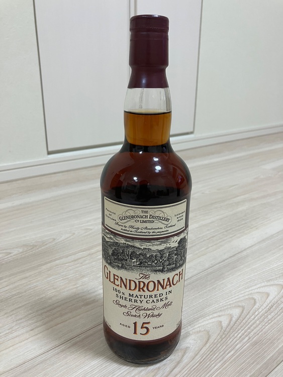 Glendronach 15年（お酒）の商品画像 - 査定依頼日：2025年7月28日 - 最高査定価格：51,000円