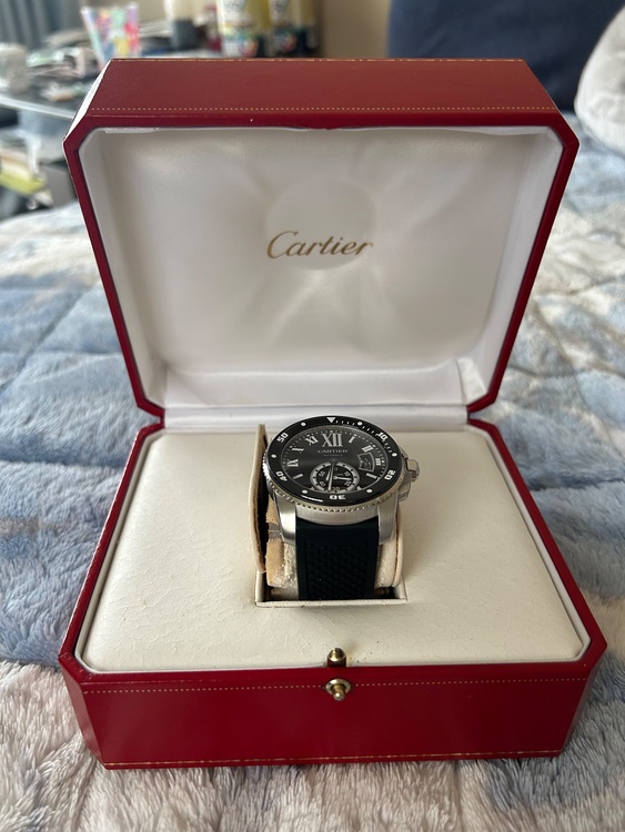 カルティエ カリブル（高級時計）の商品画像 - 査定依頼日：2026年8月22日 - 最高査定価格：550,000円