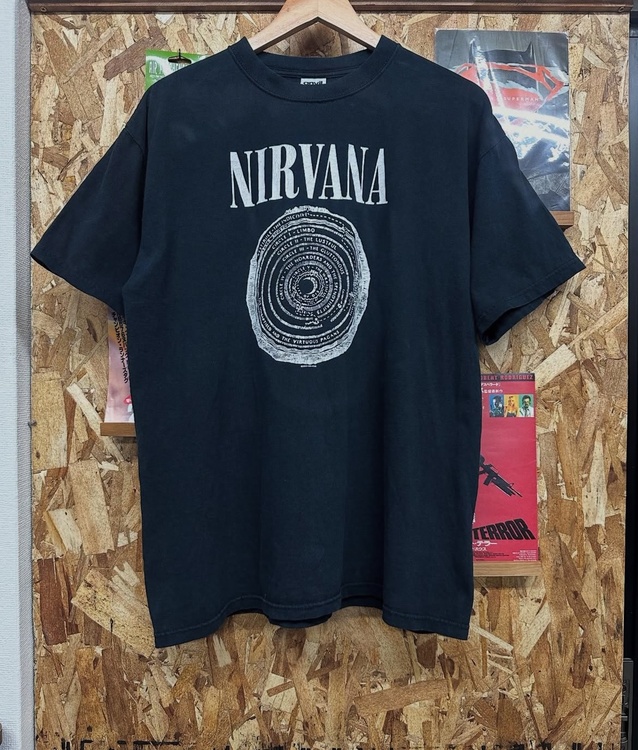 ニルヴァーナ tシャツ00s（古着・ファッション）の商品画像 - 査定依頼日：2026年1月16日 - 最高査定価格：100,000円