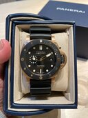 PAM02070（サブマーシブル）の商品画像 - 美品 - 査定完了日：2025.02.20 - 最高査定価格：3,000,000円