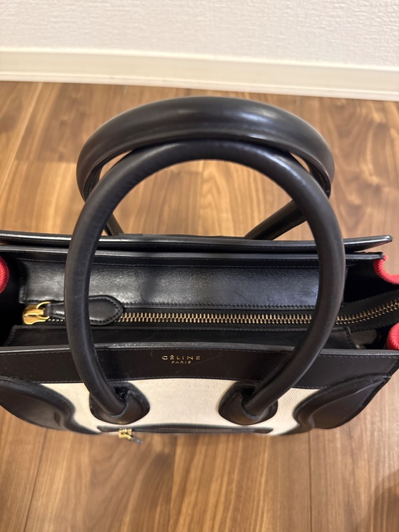CELINE ラゲージ マイクロショッパー トリコロール 型番：167793（ブランドバッグ）の商品画像 - 査定依頼日：2026年9月1日 - 最高査定価格：100,000円