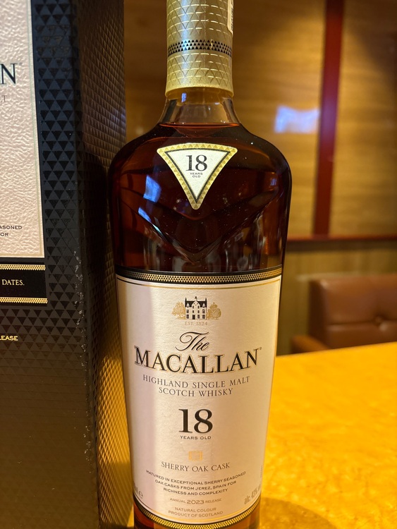 ウイスキー マッカラン （お酒）の商品画像 - 査定依頼日：2025年9月8日 - 最高査定価格：36,000円