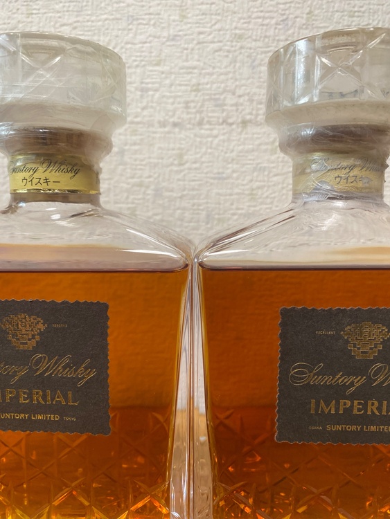 サントリーウイスキー インペリアル　600ml 43% 2本（お酒）の商品画像 - 査定依頼日：2026年1月7日 - 最高査定価格：95,500円