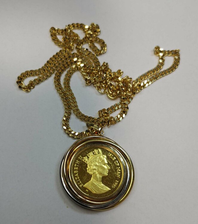 金のネックレス　1995年　　エリザベス（金・貴金属）の商品画像 - 査定依頼日：2026年8月16日 - 最高査定価格：600,000円