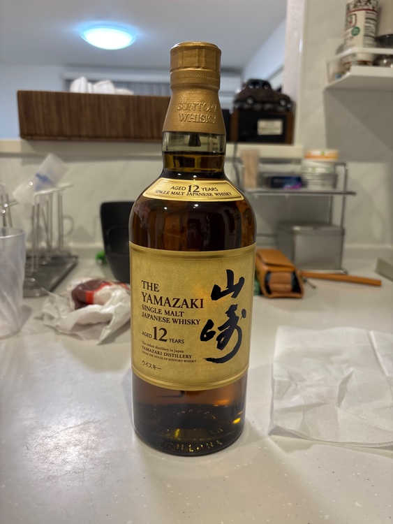 ウイスキー サントリー山崎 （お酒）の商品画像 - 査定依頼日：2025年11月21日 - 最高査定価格：18,500円