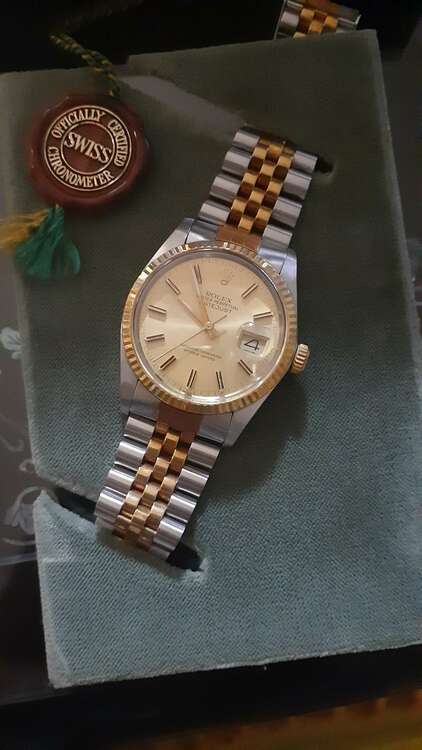 ロレックス デイトジャスト 16013（高級時計）の商品画像 - 査定依頼日：2025年1月31日 - 最高査定価格：870,000円