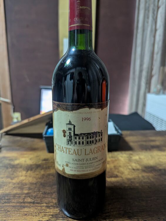 シャトーラグランジュ1996（お酒）の商品画像 - 査定依頼日：2025年8月26日 - 最高査定価格：2,000円
