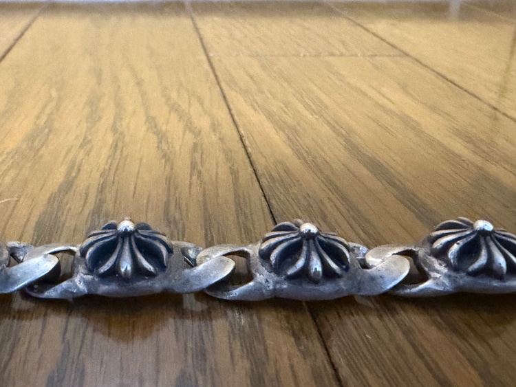 Chrome Heart クロムハーツ クロスボール ブレスレット 7リンク（古着・ファッション）の商品画像 - 査定依頼日：2026年8月10日 - 最高査定価格：20,000円