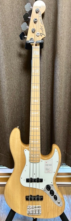Made in Japan Heritage 70s Jazz Bass（ピアノ・楽器・PA機材）の商品画像 - 査定依頼日：2026年5月10日 - 最高査定価格：100,000円